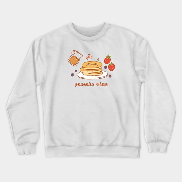 Pancake Time v1 Crewneck Sweatshirt by krowsunn